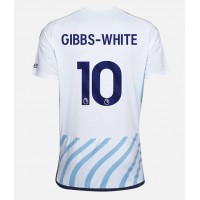 Pánský Fotbalový dres Nottingham Forest Morgan Gibbs-White #10 2023-24 Venkovní Krátký Rukáv